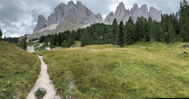 Foto von Helmut Ertz entlang der Tour