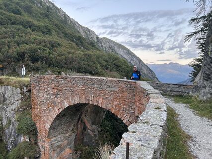 Foto von Danuel Schnidt entlang der Tour