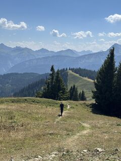 Photo de Kerstin Limper le long du parcours