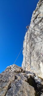 Foto von Martina Oitzinger entlang der Tour