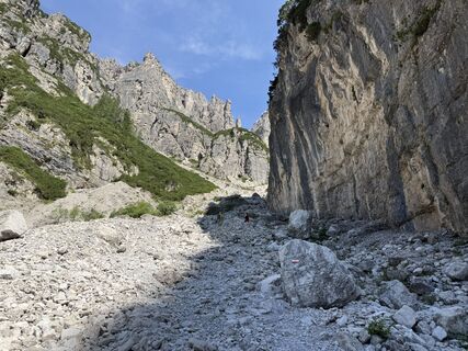 Foto de Henk Dijkstra a lo largo del recorrido