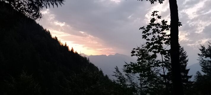 Foto von Mario Egger entlang der Tour