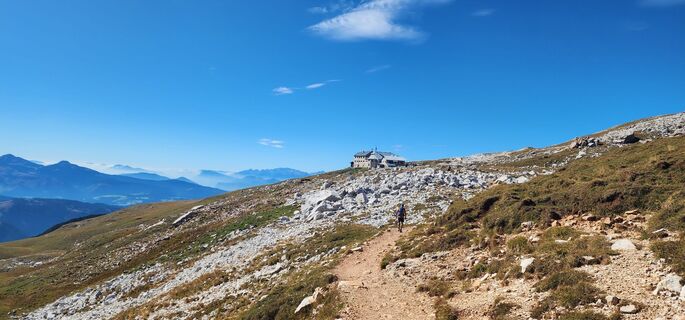 Foto von Barbara Turi entlang der Tour