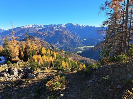 Foto de Gerhard Mühlberger a lo largo del recorrido