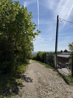 Photo de Marlene Hronicek le long du parcours