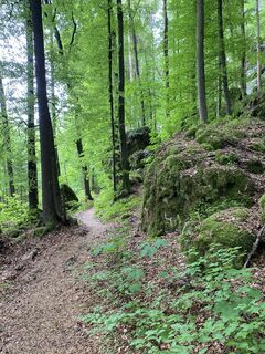 Foto von Annette Worsch entlang der Tour