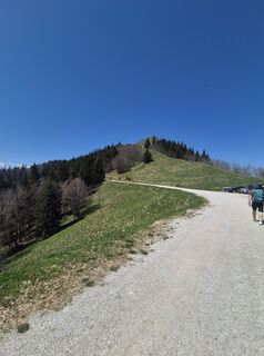 Fotografia z Katja Šinkovec na trase