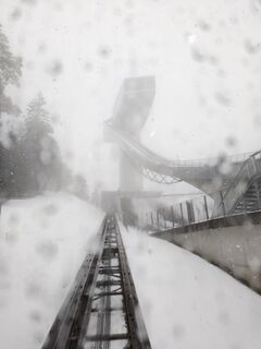 Foto von Andrea Treichl entlang der Tour