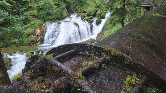 Zdjęcie z Eric Stoklassa wzdłuż trasy