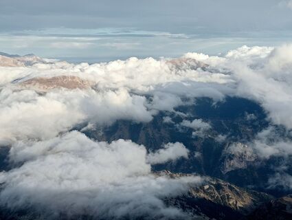 Foto de simone ravasi a lo largo del recorrido