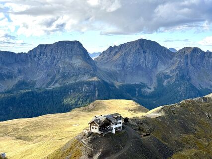 Photo de Norbert Herbig le long du parcours