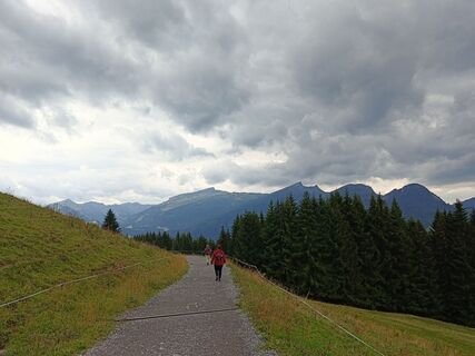 Foto von Kirsten Genglawski entlang der Tour