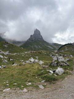 Foto von Nicole Van Ham entlang der Tour