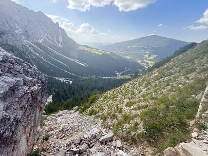 Photo de Mirko Ophoff le long du parcours