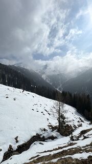 Foto de Carlo Mezzalira a lo largo del recorrido