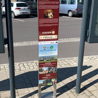 Start Hauptplatz Station 1