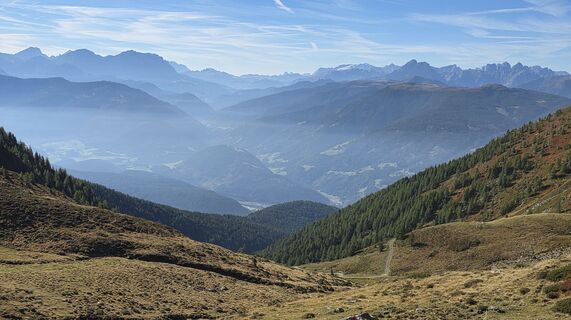 Photo de Helmuth Ammerer le long du parcours