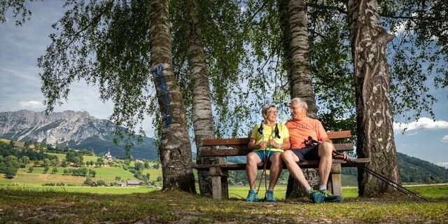 Rast auf der Moosheim-Tunzendorf Runde