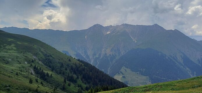 Foto von Erika van den Berg entlang der Tour