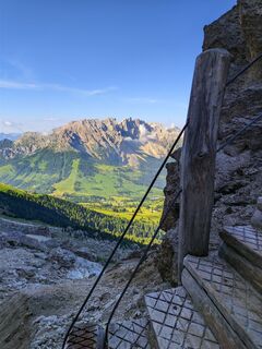 Foto von Mike Wachtler entlang der Tour