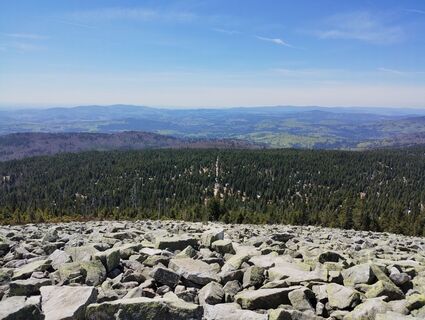 Foto de Josef Kauschinger a lo largo del recorrido