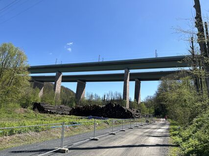 Photo de Reiner Diedrichs le long du parcours