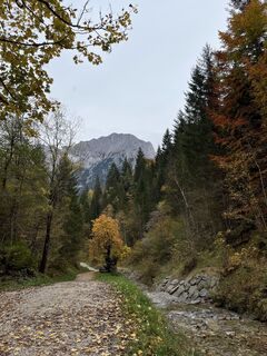 Foto von Iris Humenberger entlang der Tour