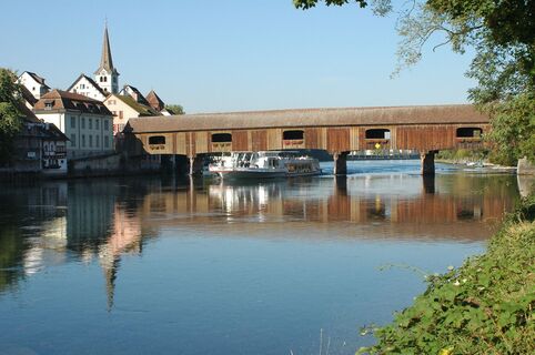 Rheinbrücke zwischen Gailingen und Diessenhofen (CH)