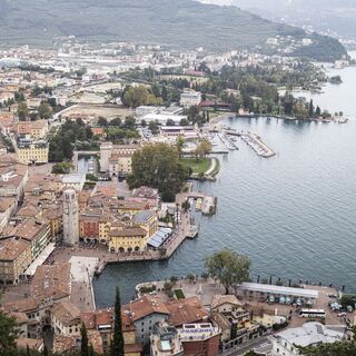 Blick auf Riva vom Bastion