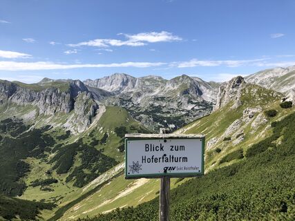 Foto von Barbara Schober entlang der Tour