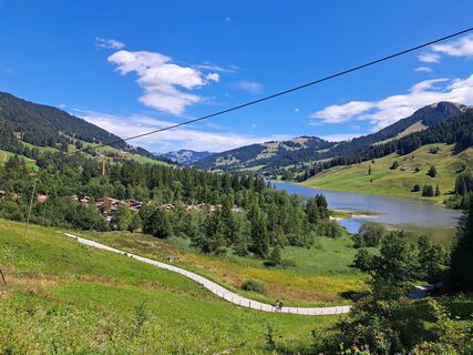 Foto von Pierre-Alain Schöpfer entlang der Tour