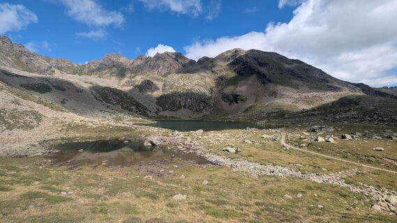 Photo de Stefano Manzoni le long du parcours