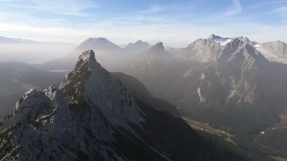 Große Arnspitze Blick auf Arnplattenspitze
