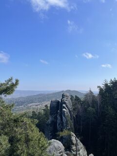 Zdjęcie z Marek Kotáb wzdłuż trasy