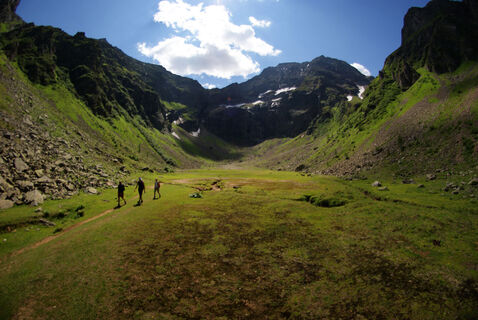 Gollingwinkel mit Hochgolling-Nordwand