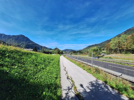 Photo de Isabella Peinsold-Klammer le long du parcours