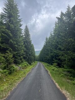 Foto von Václav Stejskal entlang der Tour