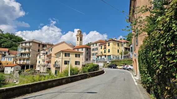Foto von Fabrizi Mellano entlang der Tour