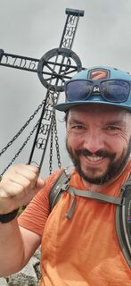 Foto fra Klaus Lehner undervejs på turen