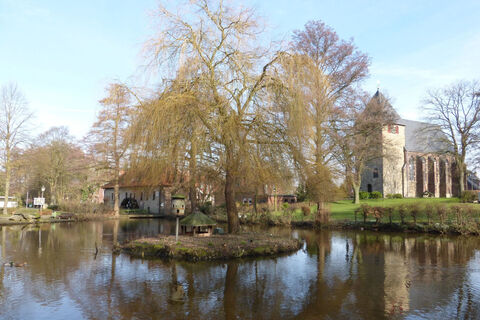 Historische Mühle am Mühlenteich