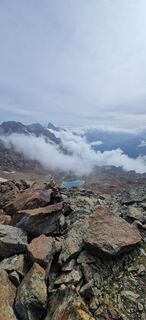 Foto von Magda entlang der Tour