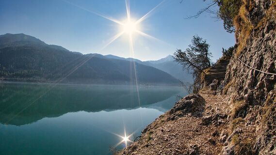 der Weg zwischen Pertisau, Gaisalm und Achenkirch bietet tolle Panoramablicke auf den Achensee