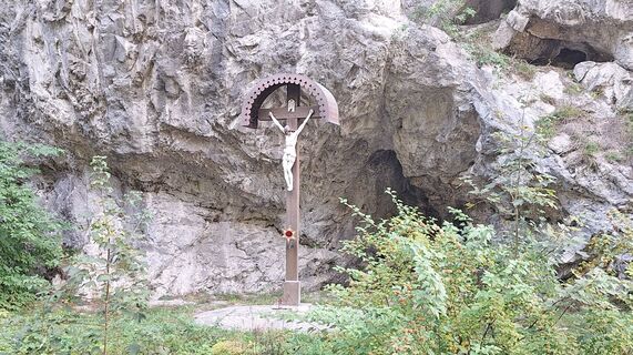 Foto von Regina Fleischmann entlang der Tour