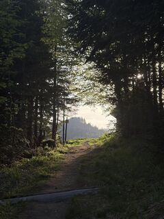 Foto von leah entlang der Tour