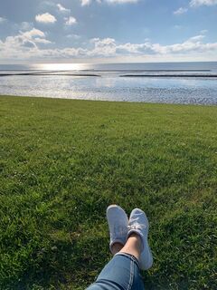 Blick aufs Wasser