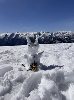 Zdjęcie z Heinz Sperl wzdłuż trasy