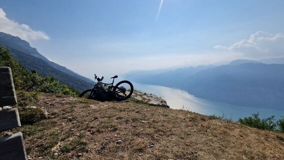 Foto von Daniël van der Maarl entlang der Tour