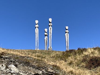 Foto von Jelena Kuehn entlang der Tour