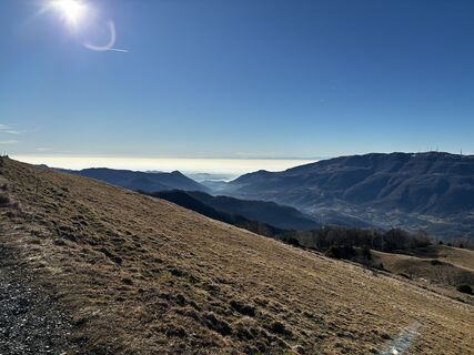 Photo de Angelo Austoni le long du parcours