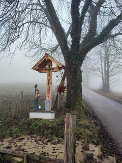 Nebel in Sankt Gilgen kurz nach dem Start